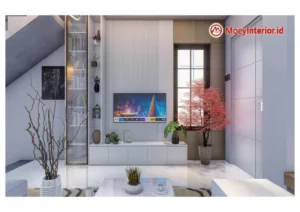 Bpk. Simanungkalit Design dan Penawaran Interior ruang tamu tv