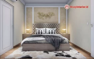 Ibu Sinta Detail Design dan penawaran Interior kamar utama