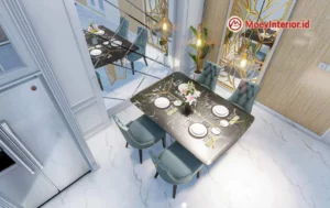 Ibu Sinta Detail Design dan penawaran Interior kitchen set
