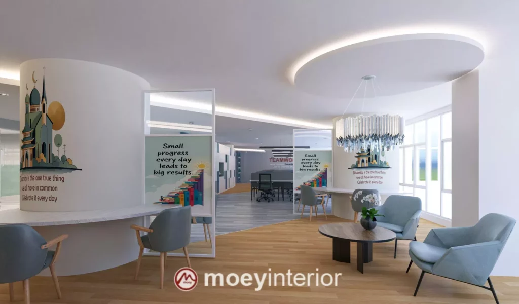 DESAIN INTERIOR KANTOR KEMENAG GEDUNG ISPEKTORAT LT 3,4,5