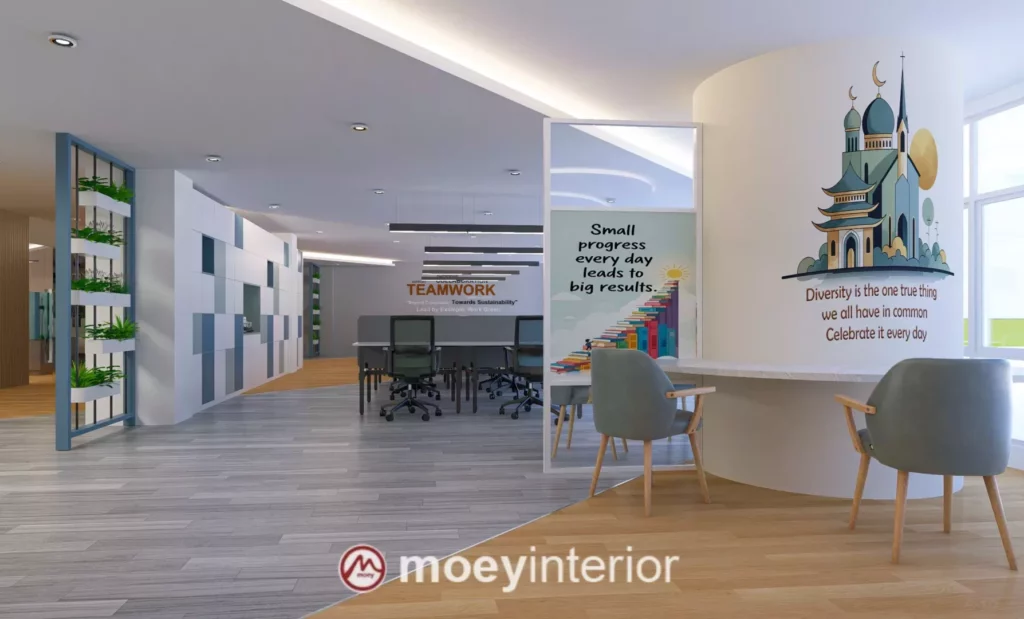 DESAIN INTERIOR KANTOR KEMENAG GEDUNG ISPEKTORAT LT 3,4,5