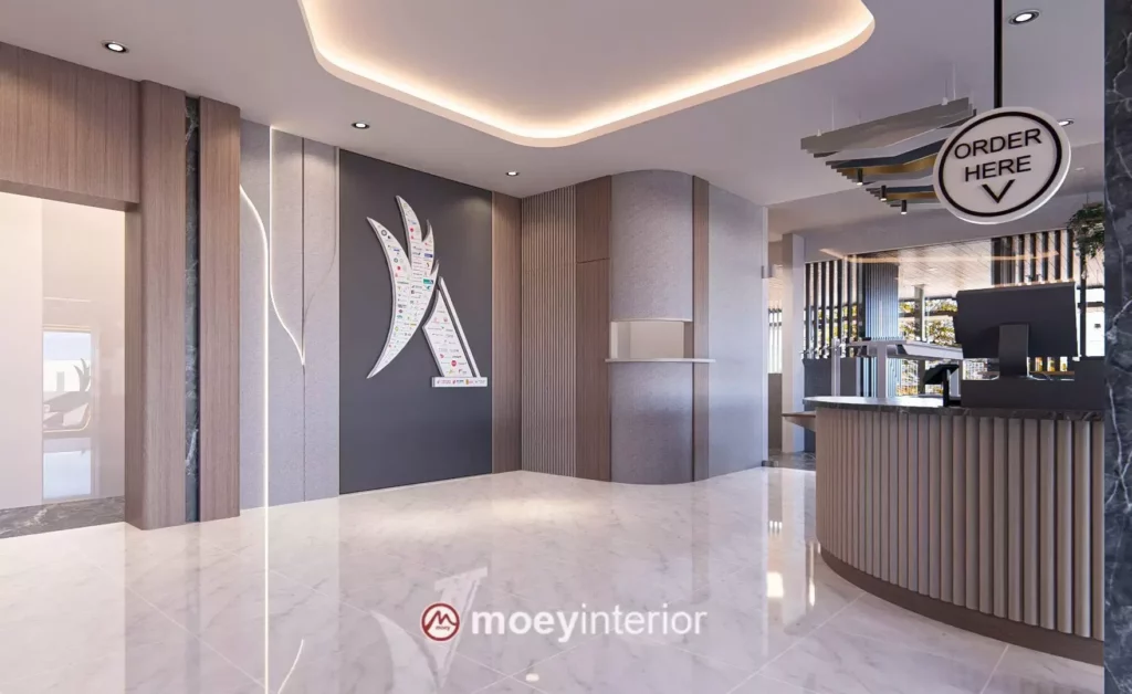 Receptionis Interior Kantor ACS Aerofood01
