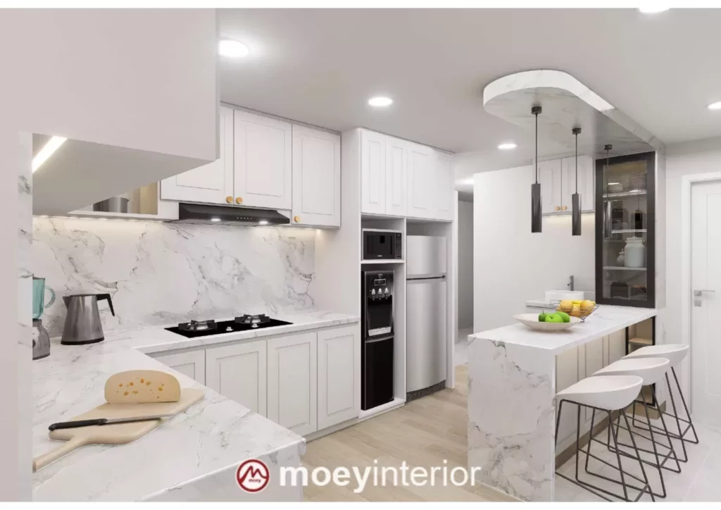 desain interior kitchen Pak Risdianto