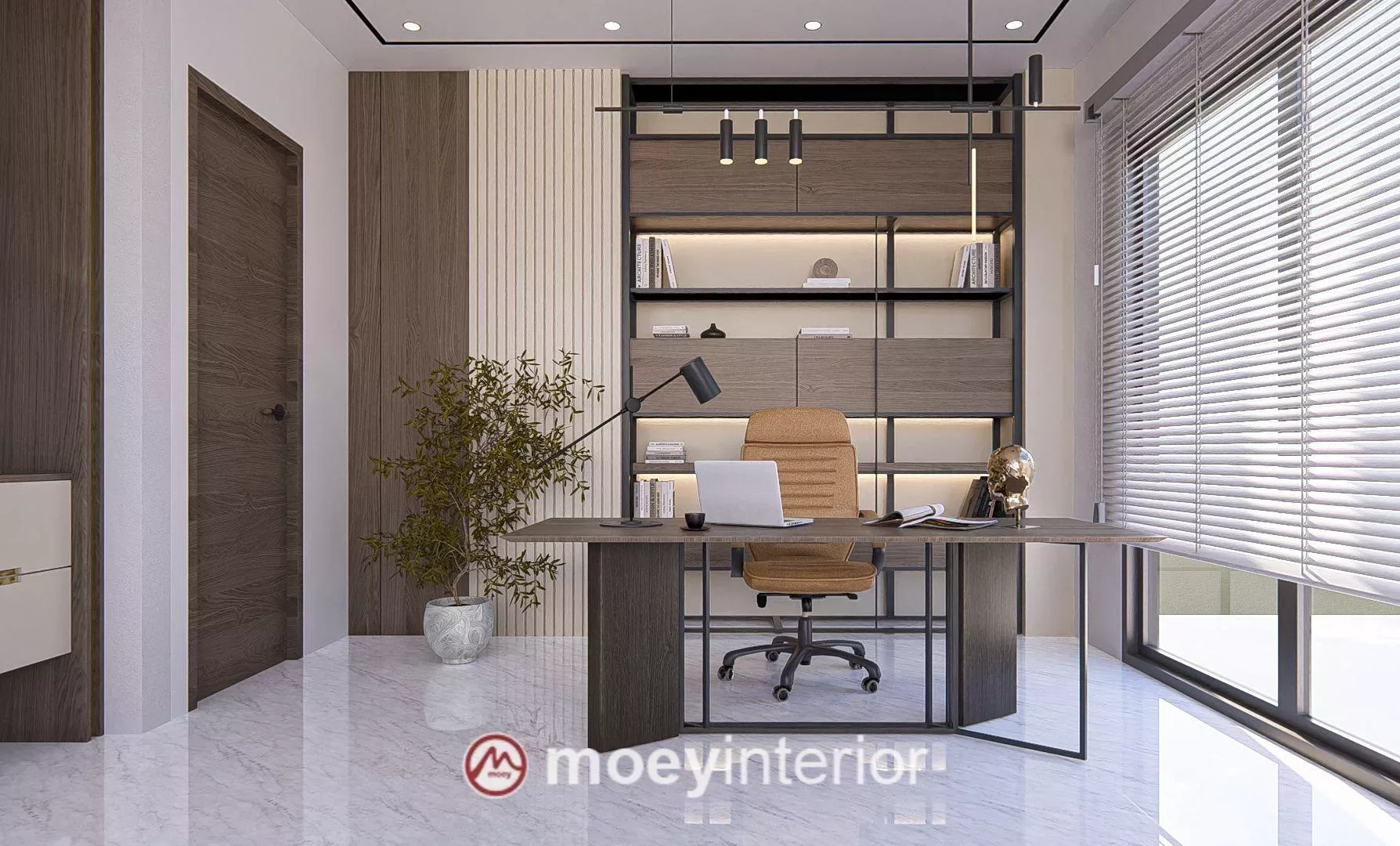 Working area Bu Maya Enchante sudut depan