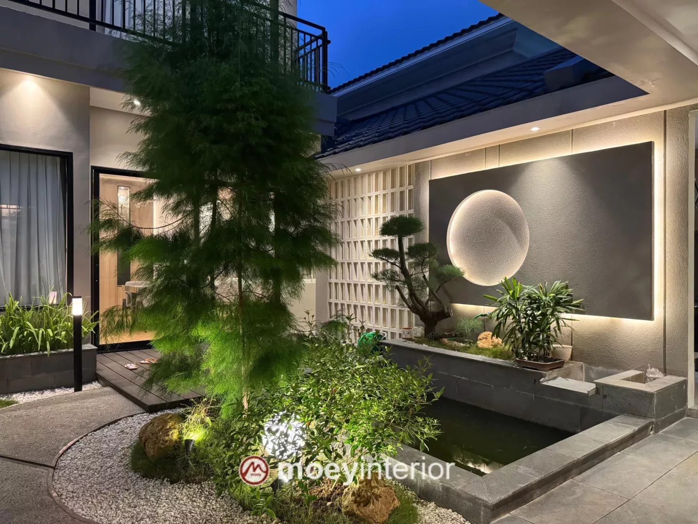 Taman Japanese Style – Portofolio Interior Rumah Pak Aniq Surana Cikupa
