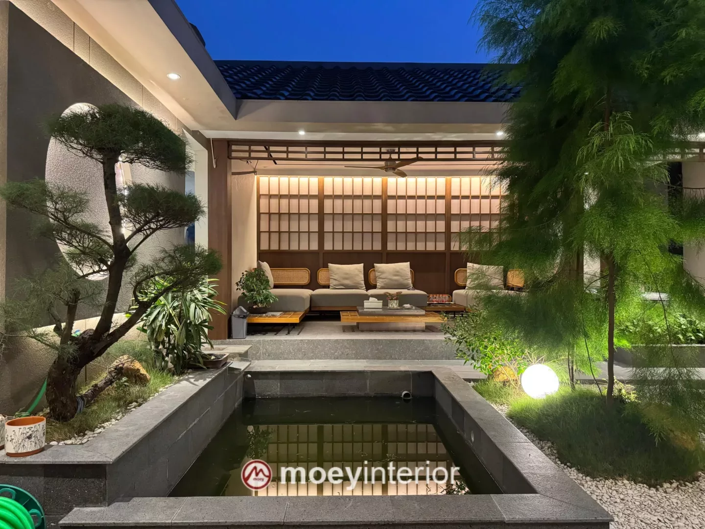 Interior rumah Pak Aniq Cikupa – detail finishing premium