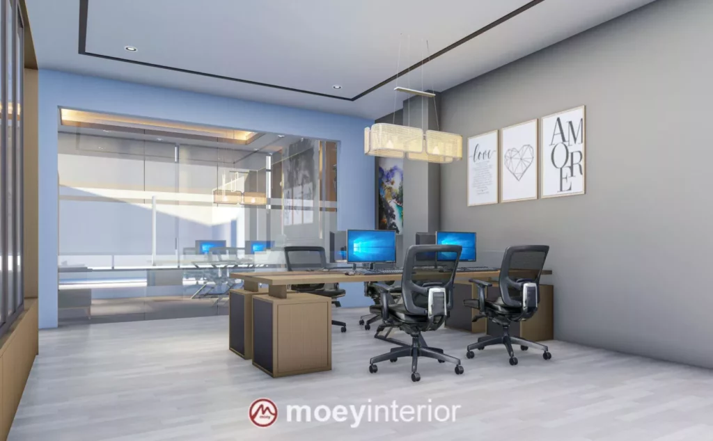 Ruang Kerja Manager – View Lengkap