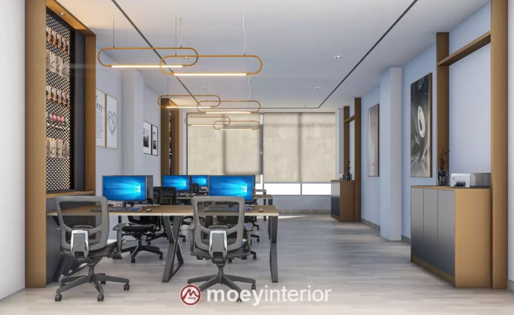 jasa interior kantor ruang kerja staff