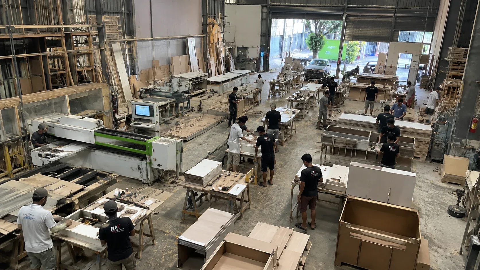 In-House Woodworking Workshop
